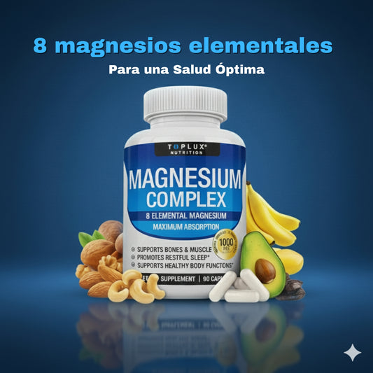 Magnesium Complex 8 en 1 para tu salud y energía diaria