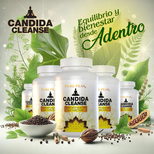 CANDIDA CLEANSE (60 Cápsulas) - 100% NATURAL™